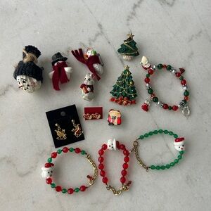 Festive Christmas Jewelry Set